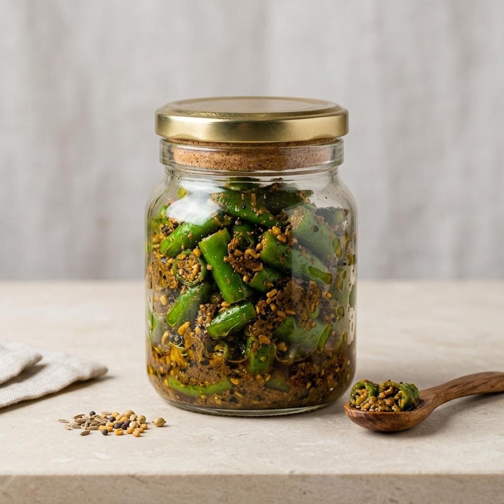 Green Chili Achar
